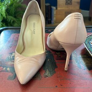 Sarah Flint Perfect Pump 85mm blush/nude Nappa leather 40.5 9.5